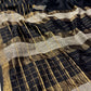 BLACK COLOUR MAHESHWARI HAND EMBROIDERED SAREE EMBELLISHED WITH ZARDOZI WORK & ZARI BORDER - Kothari Sons