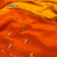 SHADED PURE CHIFFON HAND EMBROIDERED SAREE WITH CREPE SILK BLOUSE EMBELLISHED WOTH AARI & SEQUINS WORK