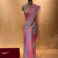 SHADED ORGANZA SAREE WITHOUT BLOUSE