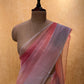 SHADED ORGANZA SAREE WITHOUT BLOUSE