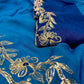 BLUE COLOUR  SHADED CHIFFON HAND EMBROIDERED SAREE EMBELLISHED WITH AARI & SEQUINS WORK ( DELIVERY IN 25 DAYS ) - Kothari Sons