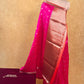 HOT PINK COLOUR PURE SILK SAREE EMBELLISHED WITH ZARI WEAVES