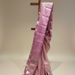 CARNATION PINK PURE KANJIVARAM SILK SAREE