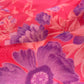 (DELIVERY IN 25 DAYS ) PINK COLOUR PURE CHIFFON PRINTED SAREE