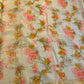 IVORY COLOUR SHADED SEMI CHIFFON FLORAL PRINTED SAREE - Kothari Sons