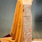 BEIGE COLOUR TANT DHAKAI JAMDANI UNSTITCHED SUIT ( DRESS MATERIAL )