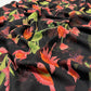 ( DELIVERY IN 25 DAYS ) BLACK COLOUR PURE CHIFFON PRINTED SAREE