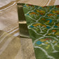IVORY ART TUSSAR SILK SAREE WITH CONTRAST PATOLA UNSTITCHED BLOUSE - Kothari Sons