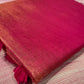 PINK COLOUR COTTON TISSUE GIFT SAREE