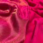 HOT PINK COLOUR CHIFFON SAREE WITH CREPE TISSUE UNSTITCHED BLOUSE - Kothari Sons
