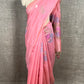 PINK COLOUR JAMDANI MUSLUN SAREE