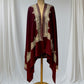 BURGUNDY COLOR PASHMINA SHAWL