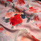 PINK COLOUR PURE GEORGETTE PRINTED SAREE WITH UNSTITCHED BLOUSE ( DELIVERY IN 20-25 DAYS )