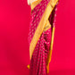 ( DELIVERY IN 20-25 DAYS ) HOT PINK COLOUR MUNGA SILK SAREE EMBELLISHED WITH ZARI WEAVES