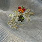 MACLENO WEAVE SILVER SAREE WITH BEADS AND ZARDOZI WORK