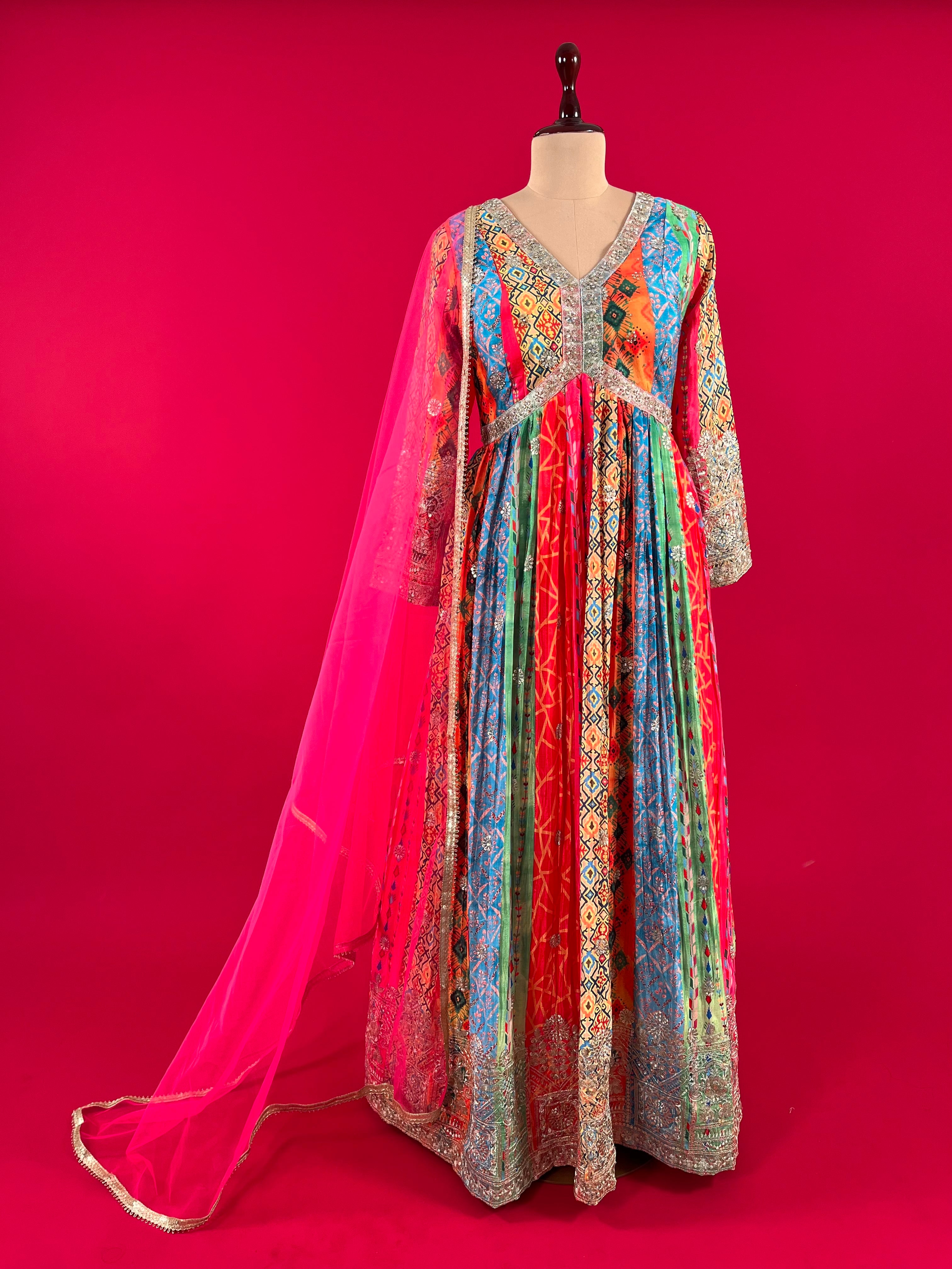 Multicolor Salwar Suit Online at Best Price