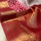 BEIGE COLOUR MUSLIN COTTON IKAT WEAVE SAREE