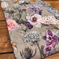 GREY COLOUR PLANT BASED CREPE SILK PRINTED SAREE WITH UNSTITCHED BLOUSE