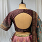 MULTI COLOUR SILK PRINTED LEHENGA WITH READYMADE BLOUSE