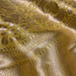 YELLOW COLOUR PURE BROCADE SILK SAREE EMBELLISHED WITH ZARI WEAVES