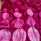 MAGENTA COLOUR PURE TUSSAR SILK SAREE EMBELLISHED WITH MIRROR FOIL WORK & EMBROIDERED BLOUSE