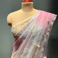 SHADED ORGANZA HAND EMBROIDERED SAREE EMBELLISHED WITH CUTDANA & SEQUINS WORK