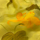 YELLOW HAND-PAINTED CHIFFON SAREE WITHOUT BLOUSE (DELIVERY IN 25 DAYS)