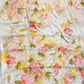 CLASSIC WHITE HAND-PAINTED CHIFFON SAREE WITHOUT BLOUSE ( DELIVERY IN 25 DAYS )