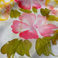 CLASSIC WHITE HAND-PAINTED CHIFFON SAREE WITHOUT BLOUSE ( DELIVERY IN 25 DAYS )