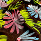 BLACK HAND-PAINTED CHIFFON SAREE WITHOUT BLOUSE( DELIVERY IN 25 DAYS )