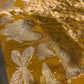 YELLOW COLOUR PURE KATAN SILK SAREE EMBELLISHED WITH ZARI WEAVES