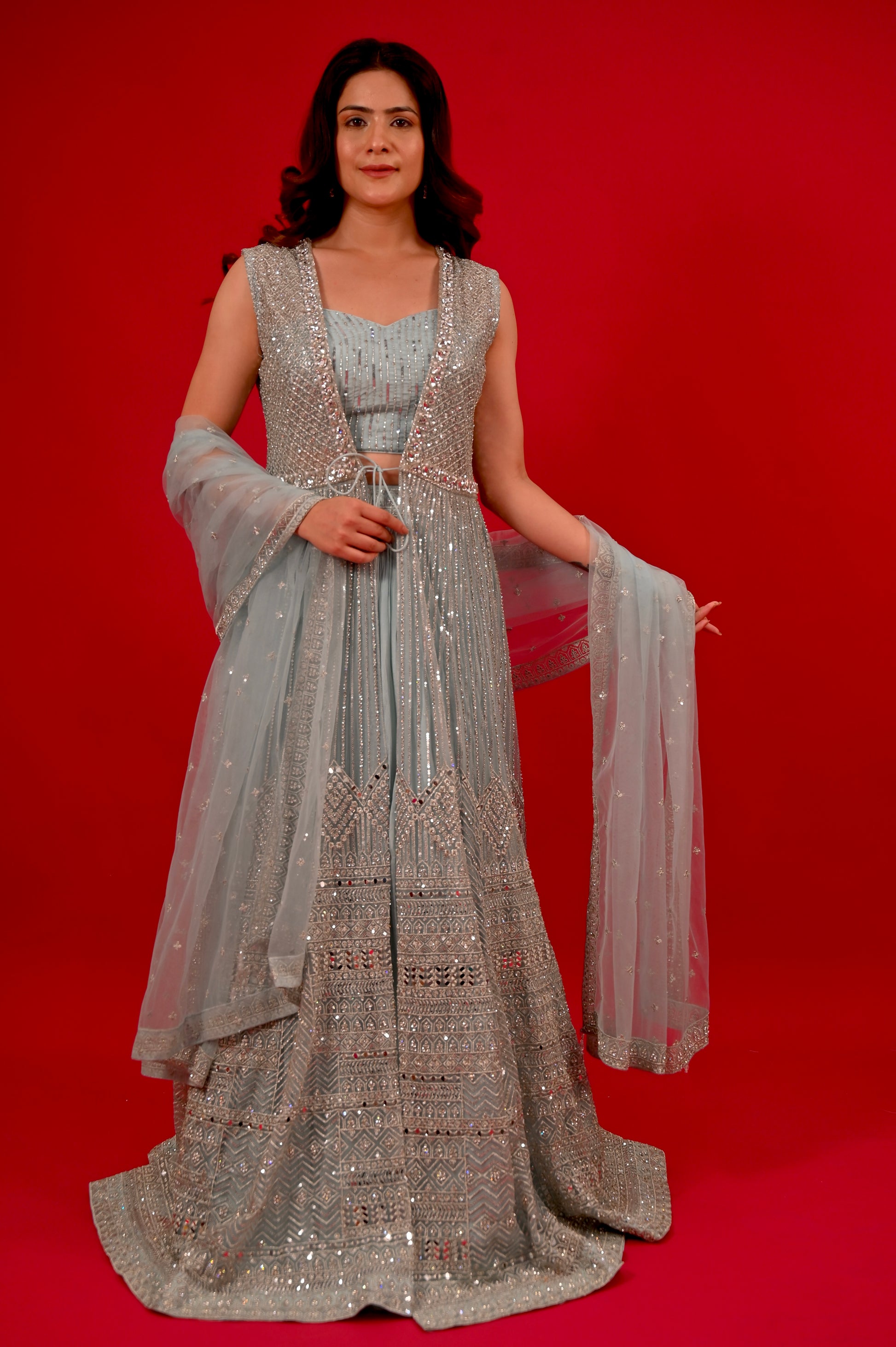 Dress Tops With Shrug Attached Red Lyla Shrug Buy The Classy Women