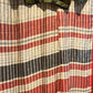 ( DELIVERY IN 25 DAYS ) BEIGE COLOUR LINEN STRIPED SAREE WITH READYMADE BLOUSE