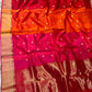 MULTI COLOUR CHANDERI KATAN RANGKAT SAREE EMBELLISHED WITH ZARI BUTI