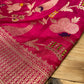 RANI COLOUR PURE BANARASI KATAN SILK SAREE EMBELLISHED WITH ZARI WEAVES