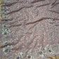 LAVENDER COLOUR GEORGETTE SAREE EMBELLISHED WITH SEQUINS & BEADS WORK