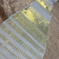 (40 Meters Long) MARATHA HANDLOOM  PAGDI -Pure cotton dyeable fabric with two zari turra palla