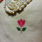 PALE YELLOW COTTON JAMDANI UNSTITCHED SUIT SET WITH DUPATTA (NO BOTTOMS)