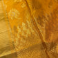 YELLOW COLOUR SILK DHARMAVARAM SAREE