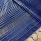 BLUE CLOUR SILK DHARMAVARAM SAREE