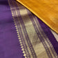 PURPLE COLOUR SILK DHARMAVARAM SAREE