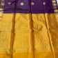 PURPLE COLOUR SILK DHARMAVARAM SAREE