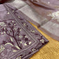 PURPLE COLOUR CHANDERI JAMDANI UNSTITCHED SUIT