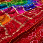 MULTI COLOUR GHARCHOLA GAJJI SILK BANDHEJ SAREE