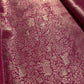PINK COLOUR PLANT BASED SILK BROCADE SAREE EMBELLISHED WITH ZARI WEAVES - Kothari Sons