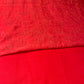 RED COLOUR MUL CHANDERI EMBROIDERED UNSTITCHED CO-ORD SET EMBELLISHED WITH RESHAM WORK & COTTON BOTTOM BY SIDDHAIKA - Kothari Sons