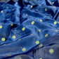 BLUE COLOUR KOTA DORIA SAREE WITH ZARI BORDER & BUTTI - Kothari Sons