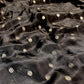 BLACK COLOUR KOTA DORIA SAREE WITH ZARI BORDER & BUTTI - Kothari Sons
