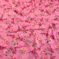 PINK COLOUR FLORAL PRINTED CHIFFON SAREE WITH CHINON BLOUSE - Kothari Sons