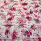 PASTEL PINK COLOUR FLORAL PRINTED CHIFFON SAREE WITH CINON BLOUSE - Kothari Sons
